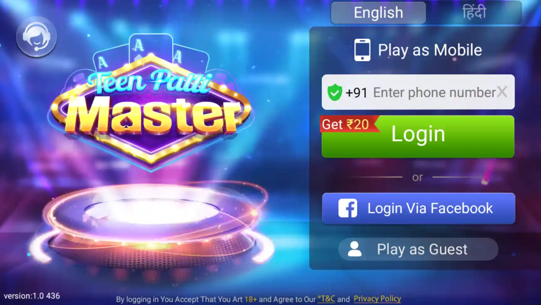 Teen Patti Master Apk Sign Up